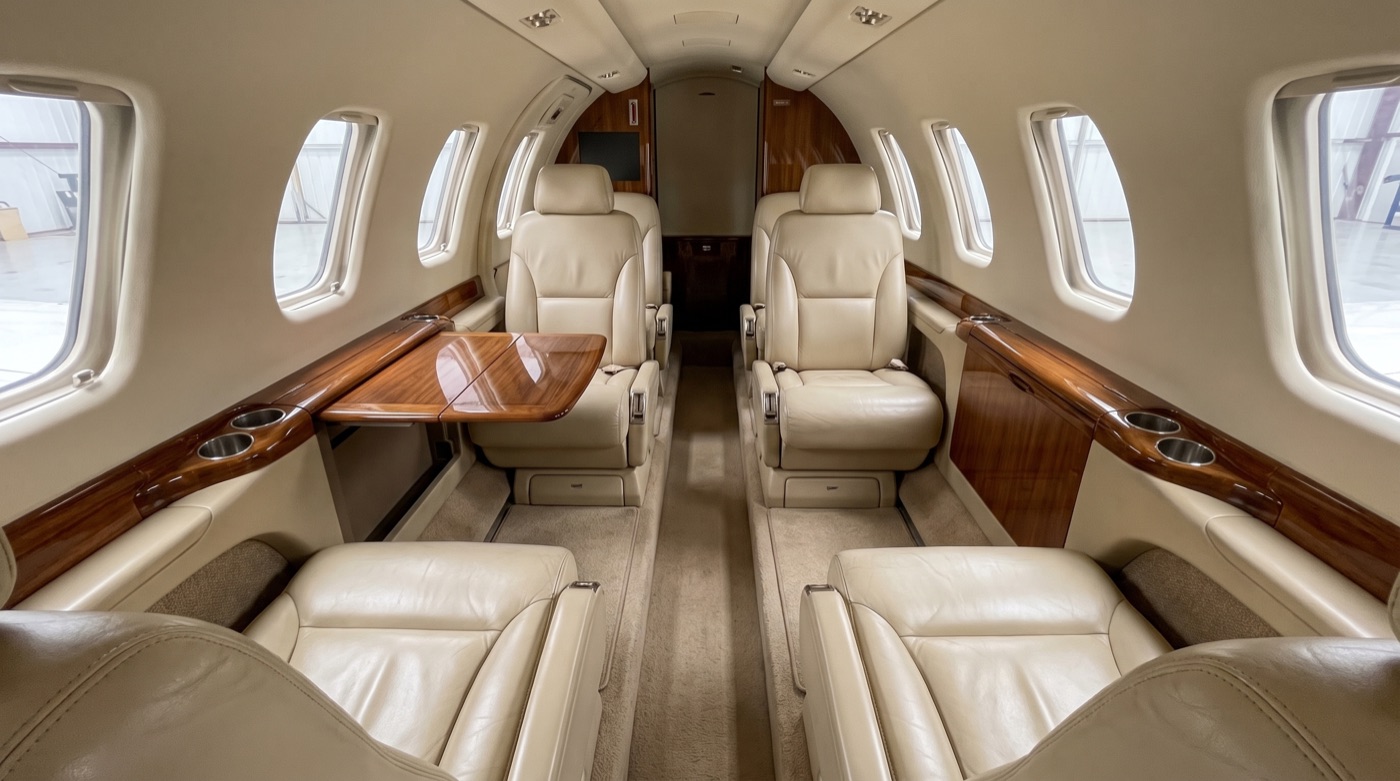 Citation II, Kabine
