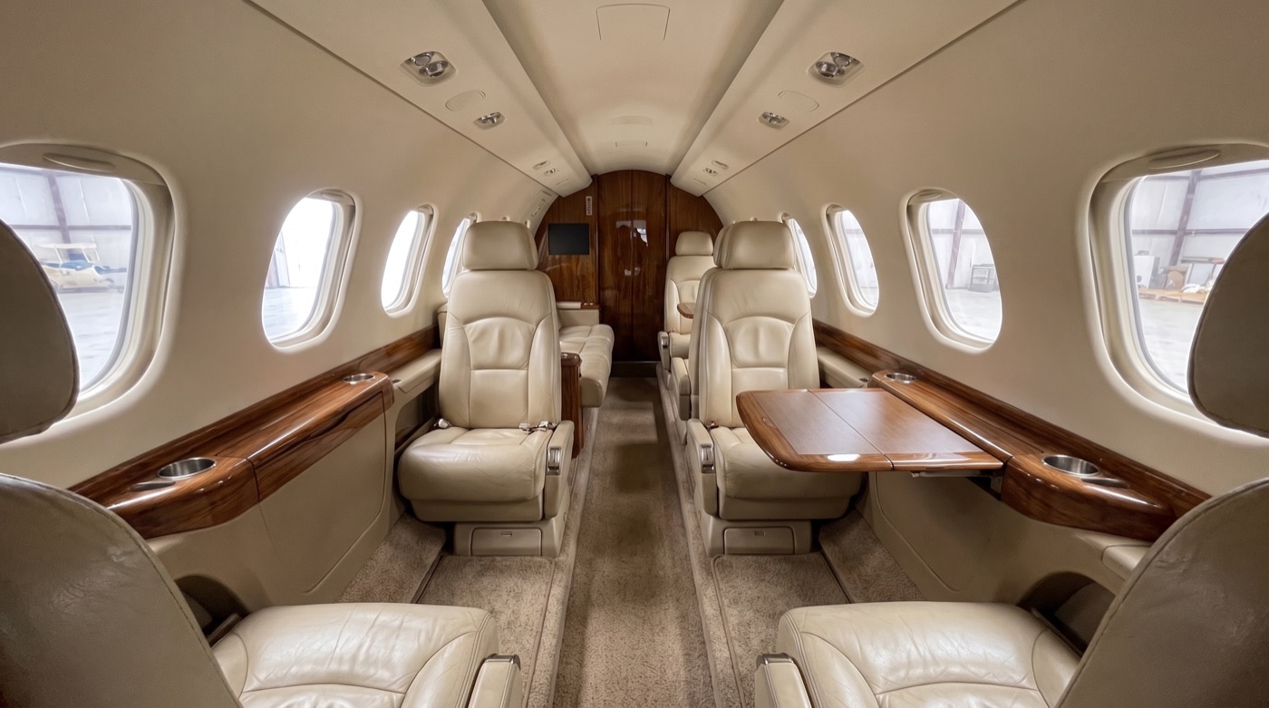 Falcon 7X, Kabine
